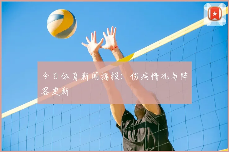 今日体育新闻播报：伤病情况与阵容更新
