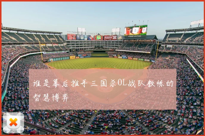 谁是幕后推手三国杀OL战队教练的智慧博弈