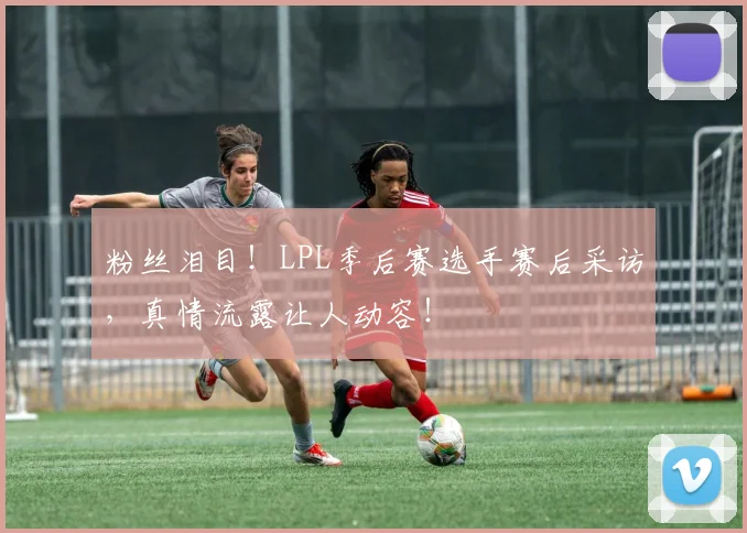粉丝泪目！LPL季后赛选手赛后采访，真情流露让人动容！
